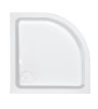 Brodzik półokrągły SANPLAST FREE LINE 80x80x15cm, biały 615040222001000