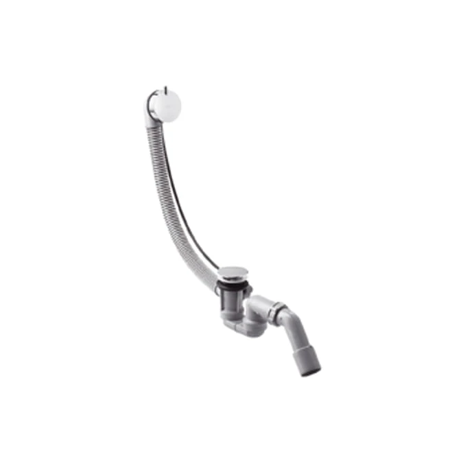 Syfon wannowy HANSGROHE FLEXAPLUS S elastyczny, automatyczny, z wyposażeniem, chrom 58150000