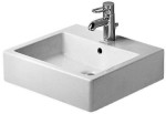 Umywalka DURAVIT VERO 50x47cm szlifowana, biała 0454500027
