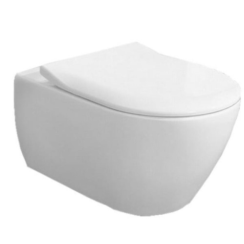 Miska wisząca VILLEROY&BOCH SUBWAY 2.0, z deską wolnoopadającą SlimSeat, biały 5614R201