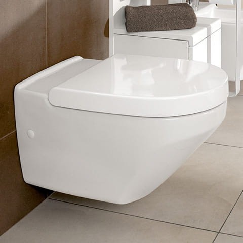 Deska WC VILLEROY&BOCH LIFETIME wolnoopadająca, biała 9M02S101