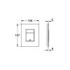 Przycisk-spłukujący-GROHE-SKATE-COSMOPOLITAN-3-6-L-z-stop-szkło-czarne-chrom-38845KS0
