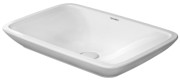 Umywalka DURAVIT PURAVIDA 70x45cm nablatowa, głęboka, biała 0369700000