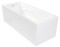 Wanna prostokątna POOL-SPA KLIO 130x70 white PWPAX10ZN000000