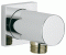 Kolanko przyłączeniowe GROHE RAINSHOWER kwadratowe, chrom 27076000