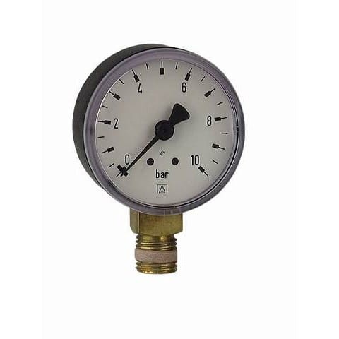 Manometr 0-0,6bar AFRISO 1/2 RF160 pionowy 85259201