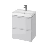 Szafka podumywalkowa CERSANIT MODUO SLIM 50 wisząca, szara S929-005