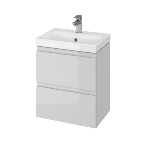 Szafka podumywalkowa CERSANIT MODUO SLIM 50 wisząca, szara S929-005