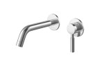 Bateria umywalkowa KOHLMAN ROXIN podtynkowa z uchwytem, chrom QW180R