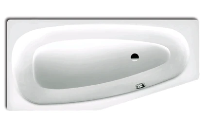 Wanna asymetryczna KALDEWEI MINI 157x75 prawa emaliowana biały 224600010001
