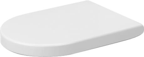 Deska WC DURAVIT DARLING NEW / STARCK2 / STARCK3 wydłużona, zawiasy stalowe, biała 0063320000