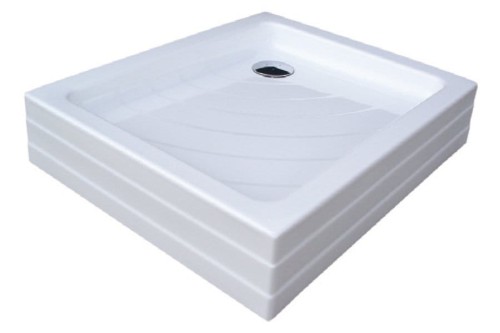 Brodzik prostokątny RAVAK ANETA PU 75x90x6cm biały A003701120