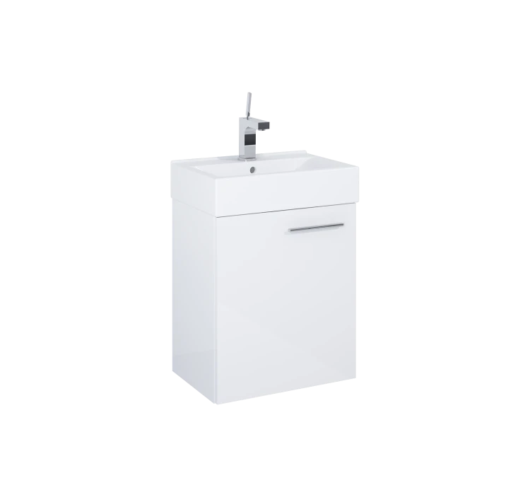 Zestaw: ELITA TINY 45 + umywalka ceramiczna, white 165072