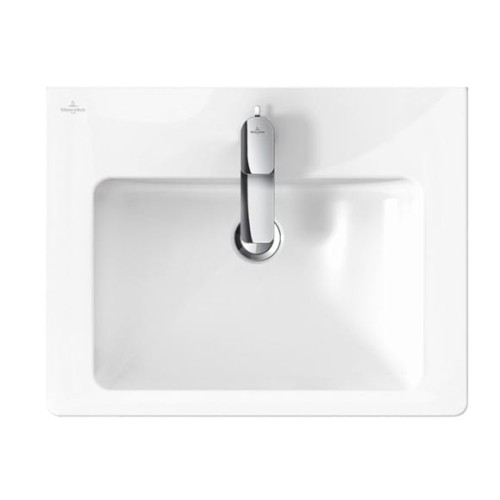 Umywalka VILLEROY&BOCH SUBWAY 2.0 60x47cm, szlifowany spód, biała ceramicplus 71136GR1