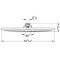 Prysznic górny / deszczownica GROHE RAINSHOWER COSMOPOLITAN 310 bez ramienia, chrom 27478000