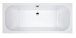 Wanna prostokątna SANPLAST FREE LINE 170x70cm, odpływ centralny, biała 610040006001000