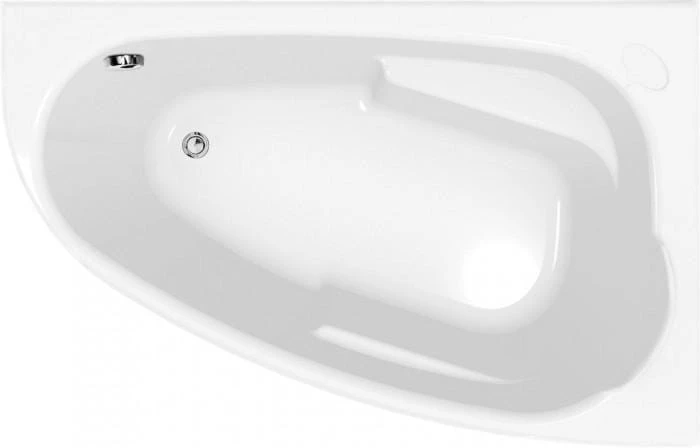 Wanna asymetryczna CERSANIT JOANNA NEW 160x95cm, prawa, narożna, biała S301-169
