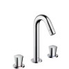 Bateria umywalkowa HANSGROHE LOGIS 150 3-otworowa, chrom 71133000