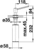 Dozownik BLANCO TORRE, chrom 512593