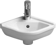 Umywalka DURAVIT STARCK 3 44x38cm, narożna, biała 0752440000