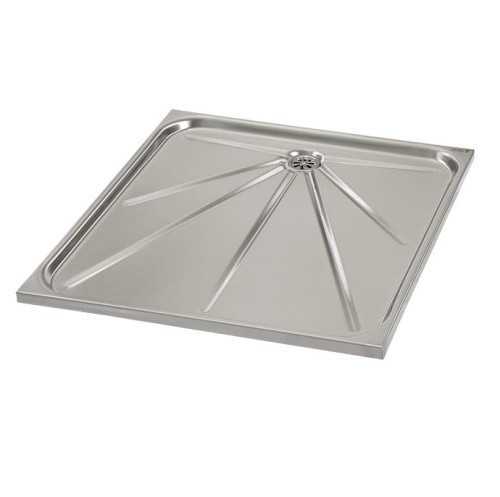Brodzik prysznicowy SANELA 70x70cm, stal SLSN 06
