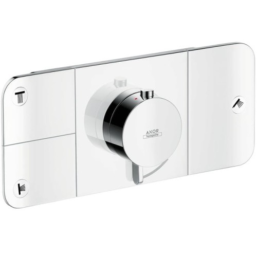 Moduł z termostatem (bateria) AXOR ONE do 3 odbiorników, podtynkowy, el. zewnętrzny, chrom 45713000