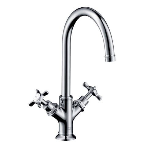 Bateria umywalkowa AXOR MONTREUX 2 uchwytowa, nikiel szczotkowany 16502820