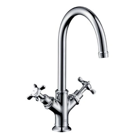Bateria umywalkowa AXOR MONTREUX 2 uchwytowa, nikiel szczotkowany 16502820