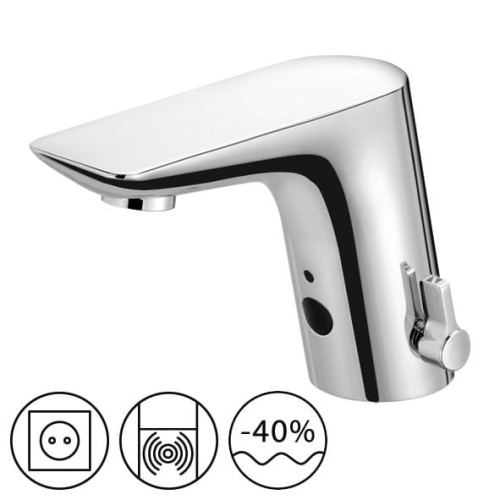 Bateria umywalkowa KLUDI BALANCE elektroniczna, chrom 5220005