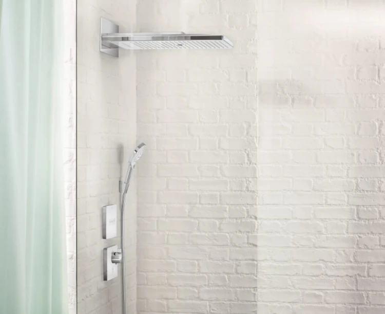 Przyłacze węża HANSGROHE FIXFIT SQUARE  chrom 26455000