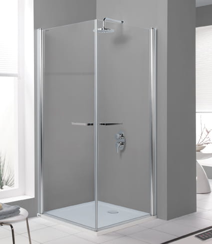 Kabina prysznicowa kwadratowa SANPLAST PRESTIGE III KN2/PRIII 90cm, szkło W0, biały 600073043001401