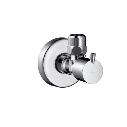 Zawór kątowy HANSGROHE S 1/2"x3/8" z zaciskiem, chrom 13901000