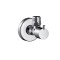 Zawór kątowy HANSGROHE S 1/2"x3/8" z zaciskiem, chrom 13901000