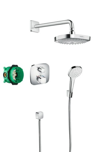 Zestaw natryskowy HANSGROHE podtynkowy Croma Select E/Ecostat E 27294000