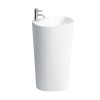 Umywalka LAUFEN PALOMBA 52cm, wolnostojąca, bez otworu, biała H8118040001091