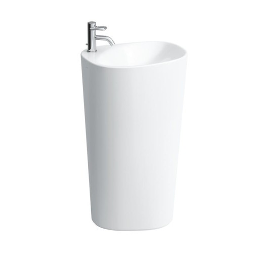 Umywalka LAUFEN PALOMBA 52cm, wolnostojąca, bez otworu, biała H8118040001091