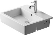 Umywalka DURAVIT VERO 55x47cm półblatowa, biała 0314550000