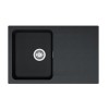 Zlewozmywak FRANKE ORION OID 611-78 78x50cm, z syfonem, tectonite, onyx 114.0286.447