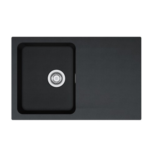 Zlewozmywak FRANKE ORION OID 611-78 78x50cm, z syfonem, tectonite, onyx 114.0286.447