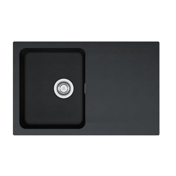 Zlewozmywak FRANKE ORION OID 611-78 78x50cm, z syfonem, tectonite, onyx 114.0286.447