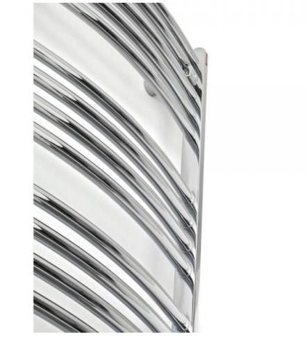 Grzejnik TERMA DOMI L=50cm, H=147.9cm, 676W, przyłącze SX, chrom WGDOM1479500CR-RU-CRO-SX