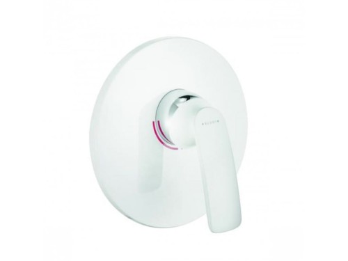 Bateria natryskowa KLUDI BALANCE WHITE podtynkowa, biały / chrom 526559175