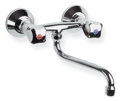 Bateria kuchenna KFA STANDARD ścienna, wylewka S 250, chrom 30061000