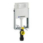 Stelaż podtynkowy do WC GEBERIT KOMBIFIX BASIC H=108cm, ze spłuczką DELTA 110.100.00.1