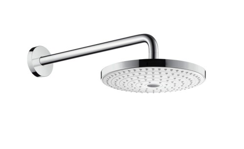 Głowic Raindance Select S240 2jet z ramieniem 390 mm chrom/biały 26466400