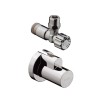 Zawór kątowy HANSGROHE 1/2"x3/8" z zaciskiem i osłoną, chrom 13954000
