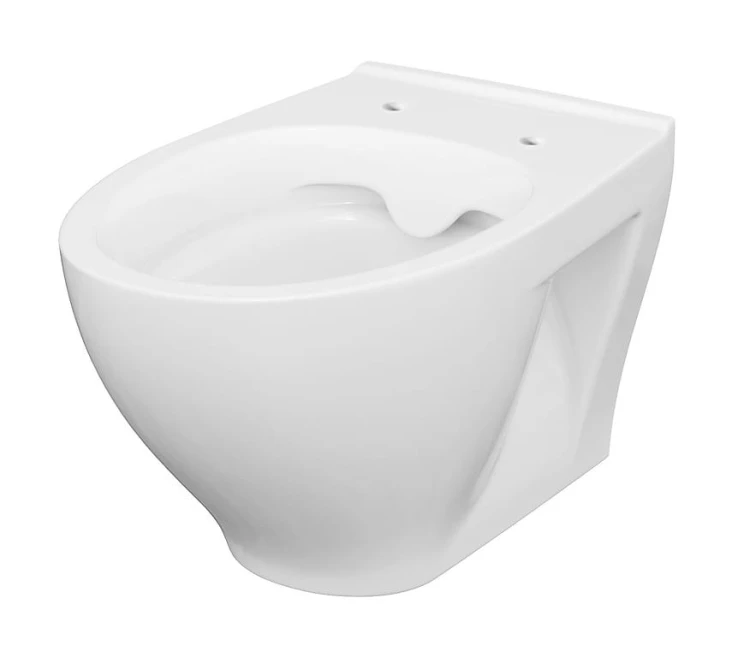 Miska wisząca CERSANIT MODUO CleanOn z deską wolnoopadającą, biała K701-147