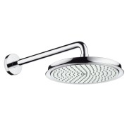 Głowica natryskowa HANSGROHE RAINDANCE CLASSIC AIR talerzowa FI240 ścienna ramię 383mm chrom 27424000