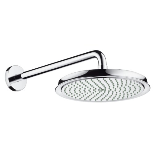 Głowica natryskowa HANSGROHE RAINDANCE CLASSIC AIR talerzowa FI240 ścienna ramię 383mm chrom 27424000