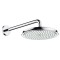 Głowica natryskowa HANSGROHE RAINDANCE CLASSIC AIR talerzowa FI240 ścienna ramię 383mm chrom 27424000